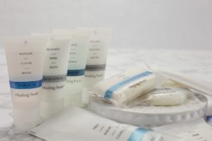 Healing Pools Hotel Toiletries by Silver Lining Amenities