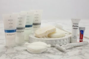 Healing Pools Hotel Toiletries by Silver Lining Amenities