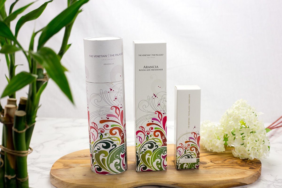 Arancia Toiletries for Venetian Las Vegas