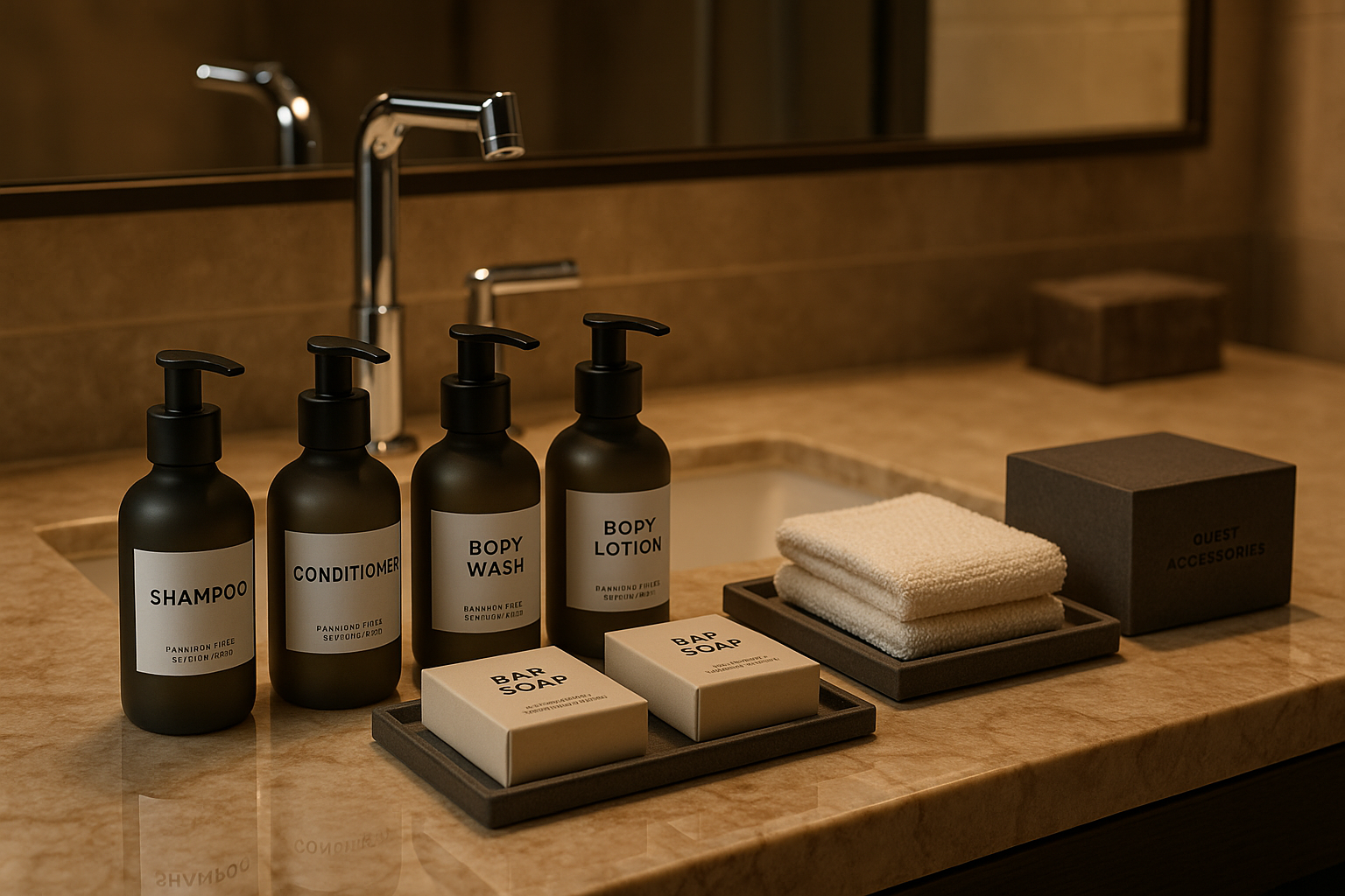 Image of hotel guests enjoying their quality amenities 